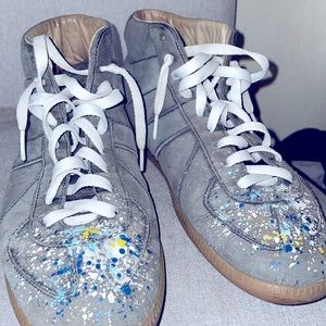 maison margiela mid top sneaker